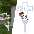 thumbnail image 4 of DOLITY Metal Cross Stake Bereavement Statue Creative Gift Patio Decorations for Loss of MMOM02, 4 of 9