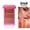 04 Cocoa Dusk, variant on Julystar 3-in-1 Blush Palette, creamy blush, matte contour, shimmering highlight, perfect for everyday natural nude makeup