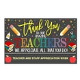 thumbnail image 1 of Tapiz de pared Hank You Teachers de microtela, 150 x 90 cm, 1 of 2