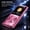 Pink, variant on Portable MP3 Player, Slim 1.8" LCD Audio Player with Earphone & Charging Cable, Aluminum Alloy Body, 200mAh Battery, Supports MP3/WMA/FLAC/APE, TF Card up to 64GB