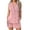Pink, variant on Women’s Summer Casual 2 Piece Short Sets 2026 Button Suit Vest Tops Shorts Dressy Business Work Outfits