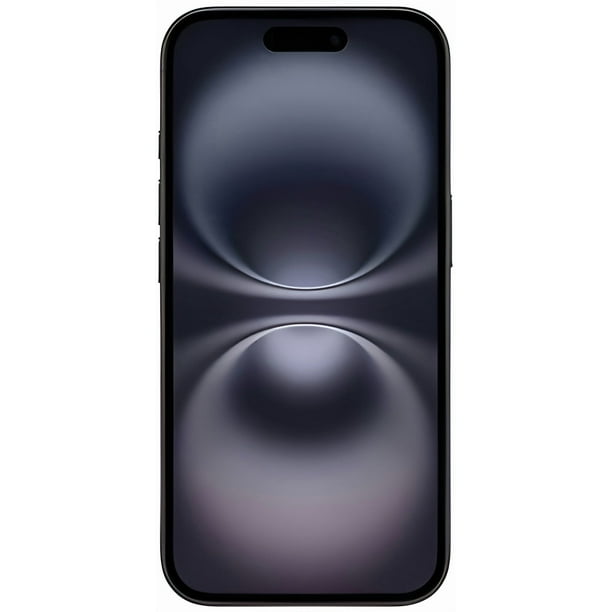 Refurbished Apple iPhone 16 - 256GB – Black – 48MP Dual Rear