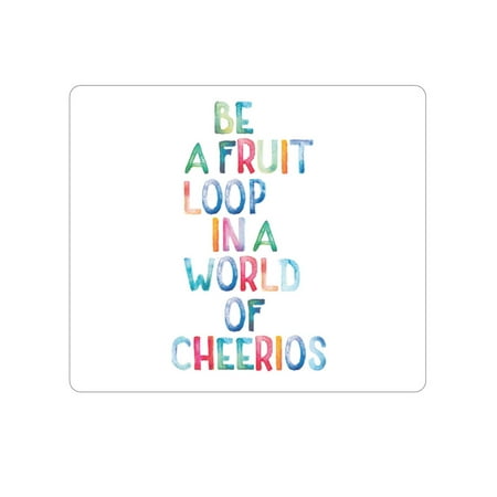 UPC: 0731969577660 | OTM Prints White Mouse Pad  Fruit Loop