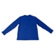 thumbnail image 4 of pstuiky camisas de manga larga para hombre, Camiseta de manga larga con cuello redondo y botones de terciopelo para hombre, color liso Tops de hombre xl, 4 of 5