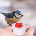 thumbnail image 4 of Hummingbird Feeder, Flower Shape Mini Bird Feeder  for Outdoor Red,Yellow, 4 of 7