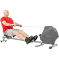 thumbnail image 1 of Máquina de Remo Magnético Sunny Health & Fitness SF-RW5941 Multifunción SPM Monitor Digital 16 Niveles de Resistencia 250 lb Gris Sunny Health & Fitness SF-RW5941, 1 of 2