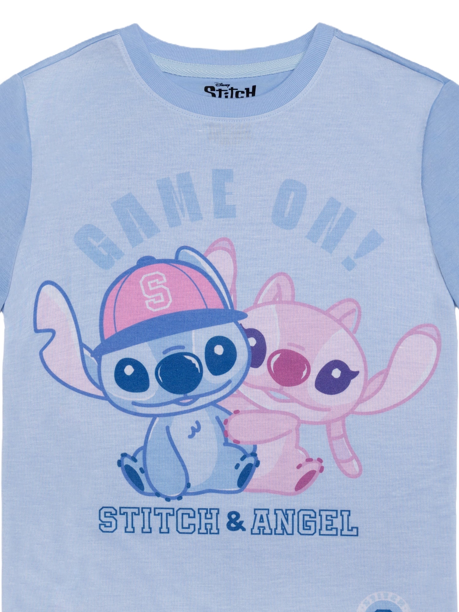 Lilo & Stitch Girls Short Sleeve Nightgown, Sizes 4-12