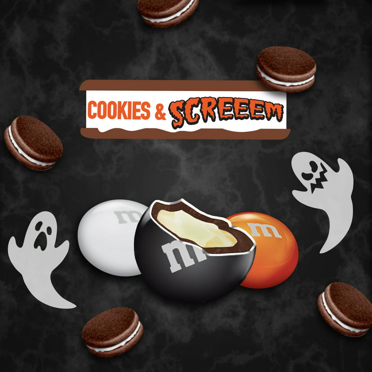 M&M's Cookies and Screeem: Cookies & Cream, Oreo-Like Halloween