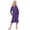 Purple, variant on Gunia Teen Girls Nightgowns Pjs For Girls Stylish Zip Up With Hood Long Sleeve Fall Winter Night Gowns Sleepwear Green 13-14 Years