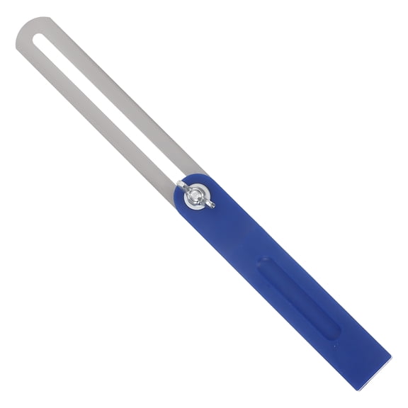 WORGEOUS Adjustable Angle Measuring Ruler for Woodworking, Flexible Woodworking Angle Ruler with Precise Measurement