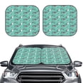 thumbnail image 2 of Fotbe Great White Shark Juego de 2 Piezas de Parasoles para Parabrisas | Bloqueador Solar para Auto | Accesorios Plegables para Protección Solar Interior-Medium, 2 of 6