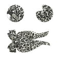 thumbnail image 3 of Unique Bargains 1 Pc Fashion Leopard Print Bow Ribbon Spring Hair Clips White Brown, 3 of 5