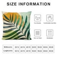 thumbnail image 5 of ARISTURING  Boho Abstract Nature Plant Leaf Decorative Throw Pillow Cover, Bohemian Botanical Geometry Modern Art Porch Patio Home Decor, Minimalist Aesthetic Vase Sofa Couch Cushion Case, 5 of 5