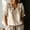 Beige Tops, variant on Casual Blouses For Women Summer Solid Color Fashion Ruffled Collar Blouse Shirt Tops Tunic Tee For Everyday Wear Lightweight Comfortable Vacation Dailywear