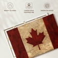 thumbnail image 6 of Elephant Stock Vintage Canadian Flag Wall Art - Horizontal Canvas Wall Art - Living Room Wall Decor - Flags Canvas - Red And Beige Decor By Avery Tillmon - 12" x 8", 6 of 8