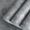 thumbnail image 3 of Gray Concrete Wallpaper Peel Stick Matte Thick 16x354 inch Cement Contact Paper for Countertop Waterproof Oil Proof Self Adhesive Furniture Stickers Kitchen Counter Shelf Liner Wall Vinyl Decorative, 3 of 8