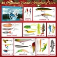 thumbnail image 4 of 2025 Fishing Advent Calendar Christmas Countdown – 24+1 Lures Set with Mystery Surprise – Fishing Gift for Adults,Men, Boys, Teen and Fishermen$$Home Decor, Kitchen, & Other, 4 of 8