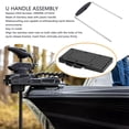 thumbnail image 4 of Rupoun U Handle Assembly 2990906 Stainless Steel Plastic Replacement Parts for Minn Kota MKA21 RTA17 Trolling Motor Quick Release Bracket Boat Hardware (10.6 inches / 27 cm), 4 of 9