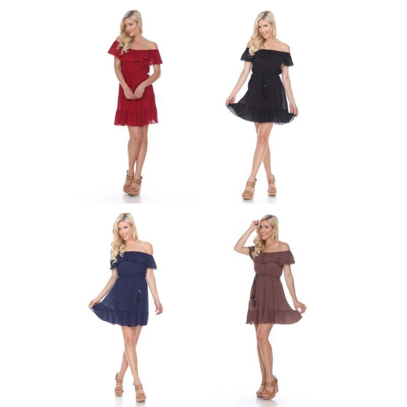 walmart off the shoulder dress