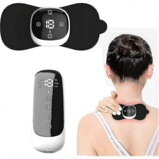Wireless Tens Machine For Pain Relief Tens Unit Heated Rechargeable Muscle Stimulator Ems Massage