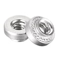 thumbnail image 5 of Unique Bargains Self -Clinching Nuts,#4-40x0.11-Inch Stainless Steel Rivet Nut Round Head Steel Metal Sheet Mounting Fastener 100pcs, 5 of 5