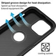 thumbnail image 4 of Aggxpf for iPhone 15 Pro Max Case, Shockproof Heavy Duty Phone Case 3 in 1 Layer Rugged Full-Body Protective Phone Cover,Black, 4 of 6