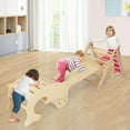 thumbnail image 2 of Gymax 7-in-1 Indoor Climbing Toys for Toddlers w/ Reversible Ramp Sea Lion Rocker, 2 of 10