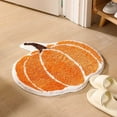 thumbnail image 5 of Halloween Thanksgiving Rug – Non-Slip Pumpkin & Maple Leaf Floor Mat for Bedroom, Bathroom – Soft Polyester Skidproof Decor‌, 5 of 6