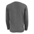 thumbnail image 6 of WTXUE Sweaters Long Sleeve, V-Neck Cardigan for Men Mens Button Solid V Neck Slim Warm Sweater Coat Knit Tops Solid | Officewear for Men Dark Gray L, 6 of 6