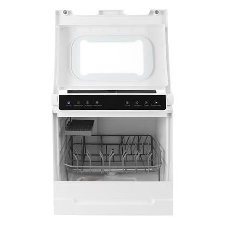 ZhdnBhnos Countertop Dishwasher Mini Dishwasher Multifulctional Dish-washing Machine 1100W 110V