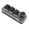 thumbnail image 4 of Key Mechanical Keyboard,Mini Custom Keyboard 3 Mini Keyboard Programming Macro Keyboard Exceptional Reliability, 4 of 14
