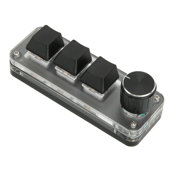 Mini Custom KeyboardMini Custom Keyboard 3 Programming Macro Keyboard Key Mechanical Keyboard Ultra Responsive
