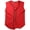 Red/Black, variant on Ma Croix Mens Casual Sleeveless Baseball Jersey Team Vest