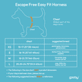 thumbnail image 3 of Gooby Escape Free Easy Fit Harness - Hot Pink, X-Small - Escape Free Step-In Harness with Neoprene Body for Small Dogs and Medium Dogs Indoor and Outdoor use, 3 of 6