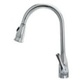 thumbnail image 5 of Cosmo Single-Handle Pull-Down Sprayer Kitchen Faucet with Ceramic Disc Valve in Chrome, 5 of 5