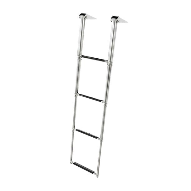 Escalera Para Barcos Pontón, Escalera Telescópica Para Barcos De 4 Escalones Para Lanchas Rápidas, Yates