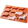 thumbnail image 1 of 2025 New Dachshund Shaped Silicone Mold for Ice Cubes, ice cube tray., 1 of 4