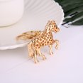 thumbnail image 4 of UDIYO Cute Horse Key Ring Chain Rhinestone Pendant Keychain Bag Purse Car Ornament, 4 of 4
