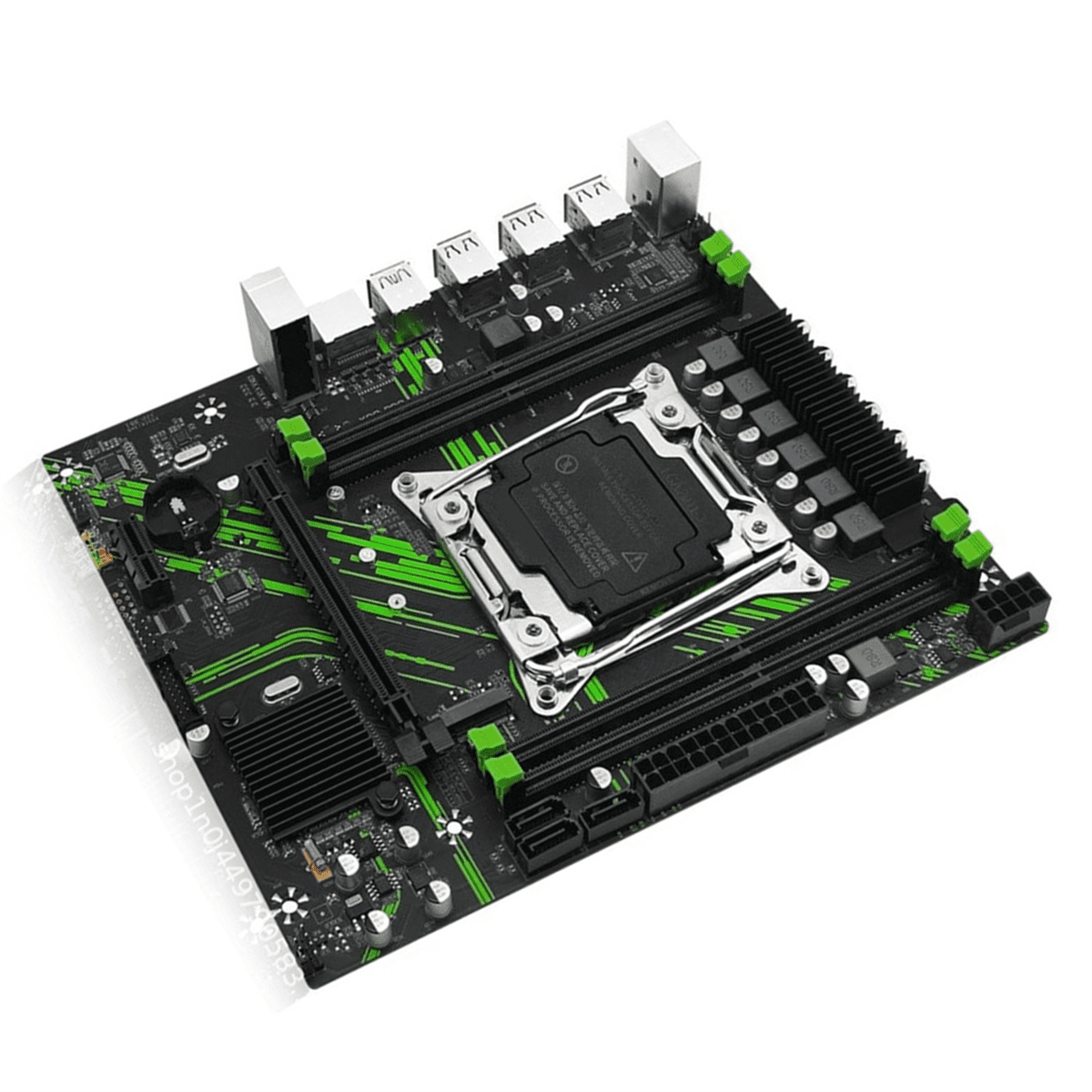 HOT X99 PR9 Motherboard LGA 2011-3 Supports 4X DDR4 RAM Gigabit LAN SATA/NVME M.2 E5 26XX V3 CPU