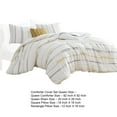 thumbnail image 5 of Mary 6 Piece Queen Duvet Comforter Set - 2 Pillows - Textured Ivory Boucle, 5 of 5