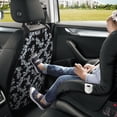 thumbnail image 5 of Flower print A Mats Back Seat Protectors, Car Seat Protector Vehicle Organizers Waterproof Cover Back Seat Cover for Kids with 3 Storage Pockets 2 Pack, 5 of 5