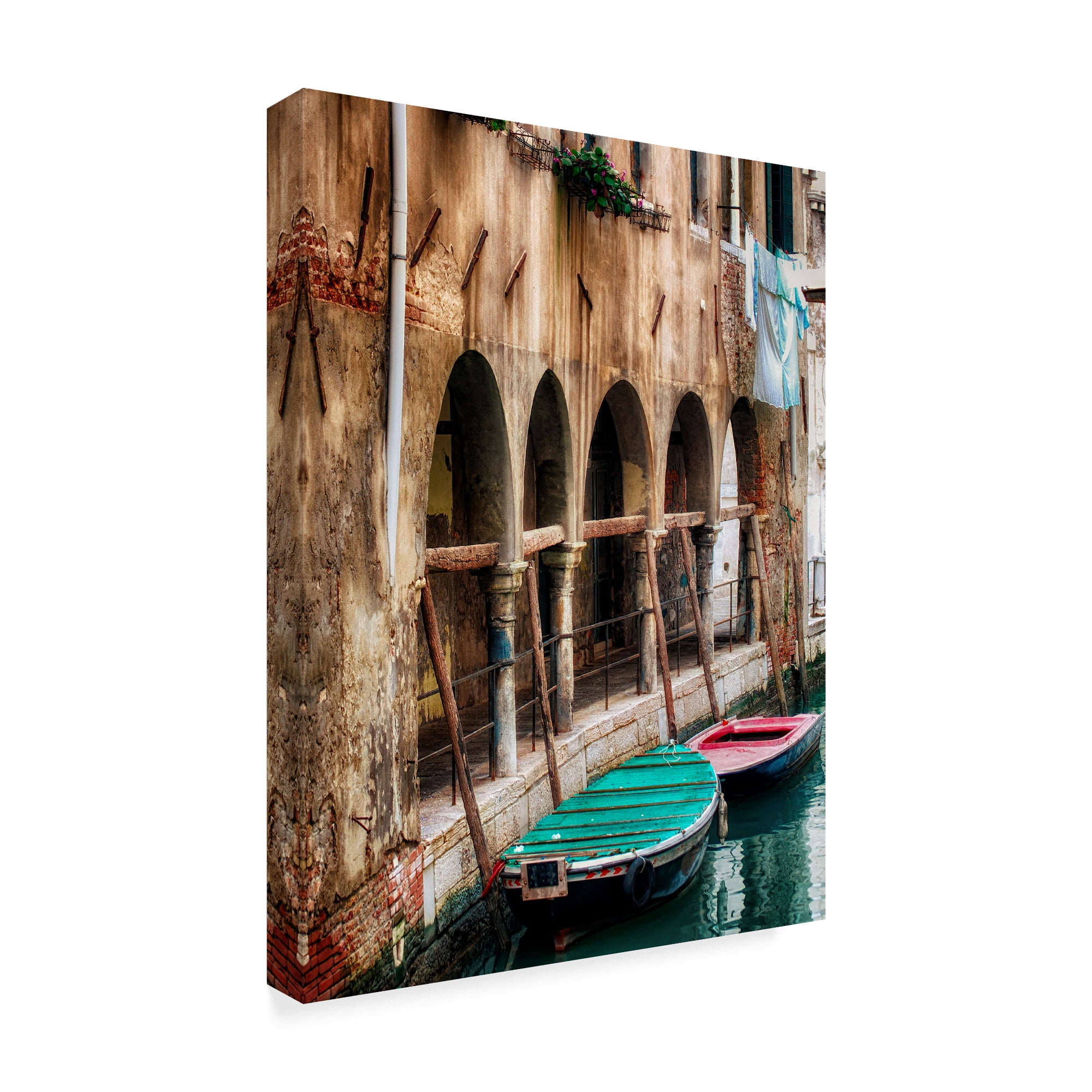 Trademark Fine Art 'Hanging Laundry' Canvas Art by Danny Head