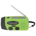 thumbnail image 3 of Radio solar al aire libre, manivela solar Radio de emergencia Radio linterna Salida de alta intensidad Jadeshay A, 3 of 8