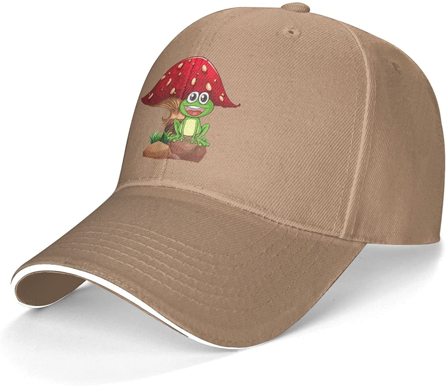 A Frog and A Mushroom Unisex Adjustable 