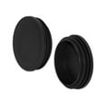 thumbnail image 3 of Flyshop Black Plastic Hole Plug Round Tubing End Cap Chair Glide Inserts 63 mm, 2-1/2", 8 Pieces, 3 of 7