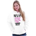 thumbnail image 3 of What I Look In Guys Border Collie Dog Women Plus Size Graphic Pullover Hoodie Brisco Brands 4X, 3 of 4