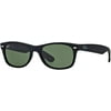 Ray Ban RB2132 622 58M Black Rubber/Green+FREE Complimentary Eyewear Care Kit