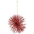 thumbnail image 2 of Northlight Starburst Hanging Christmas Ornament - 4.5" - Red, 2 of 6