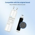 thumbnail image 3 of Paquete de 2 Filtros de Repuesto Premium para Frigorífico WF3CB, Pure Source 3, WF425, 706465, 242069601, 3 of 5