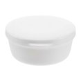 thumbnail image 1 of Portable Removable Leak Proof Double Drain Plastic Soap Holder Container Box Case for Home Bathroom Outdoor Travel (White), 1 of 3